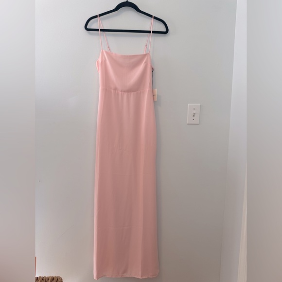 NWT Superdown X Revolve Addison Maxi Dress in Blush Pink - XS - Picture 4 of 13